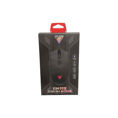 JEDEL GM112 IŞIKLI OYUNCU MOUSE 4 BUTON 1.5M