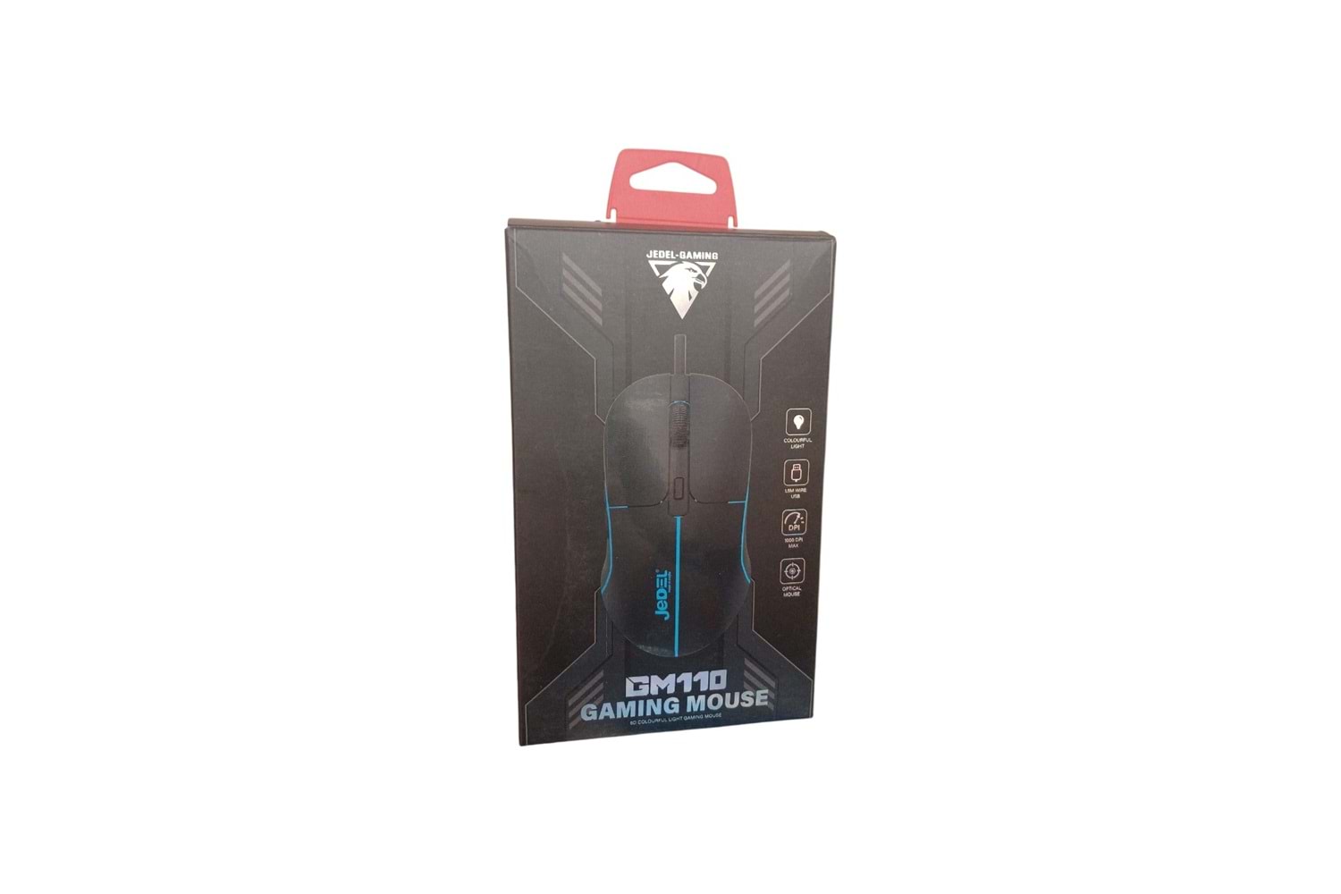 JEDEL GM110 IŞIKLI OYUNCU MOUSE 4 BUTON 1.5M