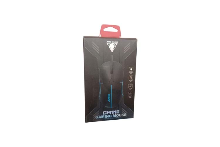 JEDEL GM110 IŞIKLI OYUNCU MOUSE 4 BUTON 1.5M