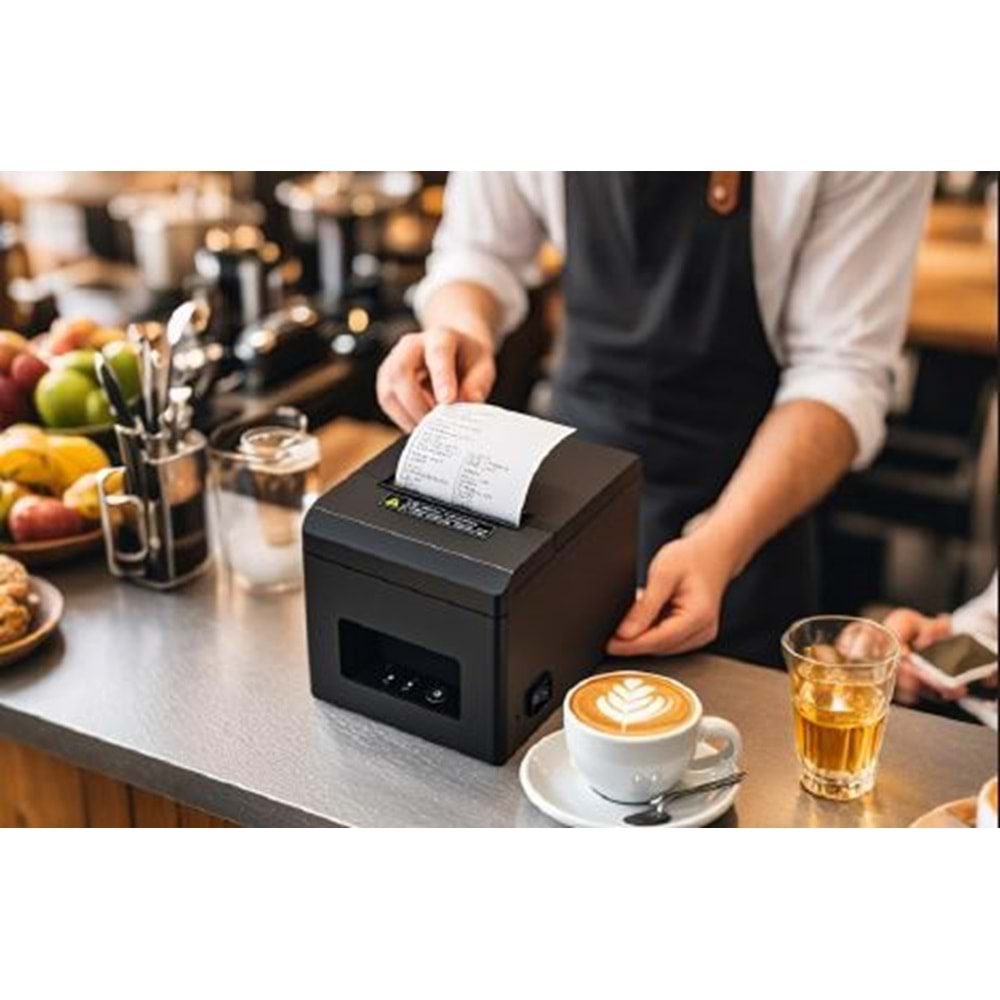 ZENPOS GNS-TS180 THERMAL USB + ETHERNET 203 DPI FİŞ YAZICI 80MM