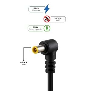 SPRANGE 19.5V-4.7A 6.5*4.4 SONY-LG ADAPTÖR SRL4