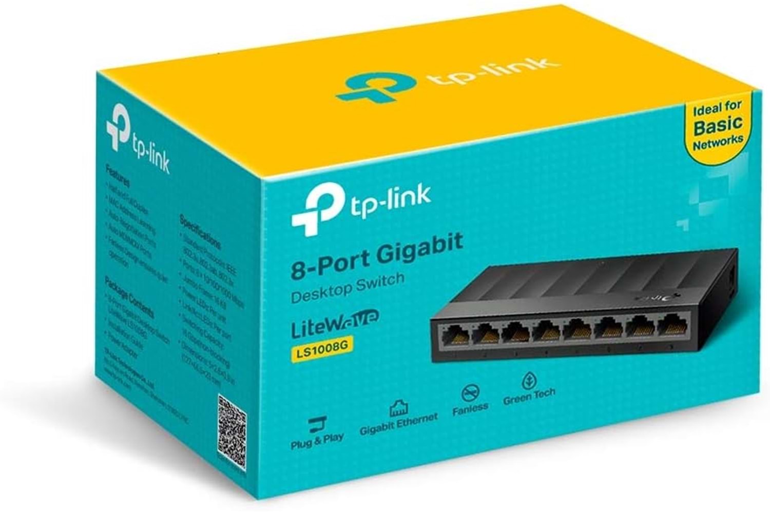 TP-LINK TL-SG1005D 5 PORT 10/100/1000 MBPS SWITCH