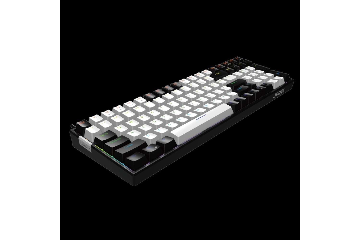 JEDEL KL160 RGB BLUE SWITCH MEKANİK KABLOLU KLAVYE