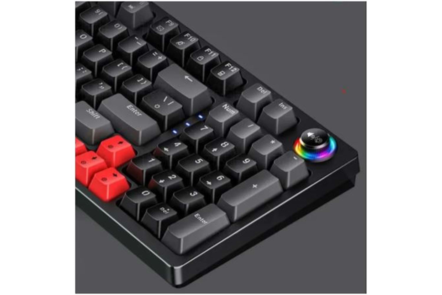 JEDEL KL114 RGB BLUE SWITCH MEKANİK KABLOLU KLAVYE