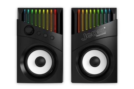 JEDEL S599 1+1 BLUETOOTH ÖZELLİKLİ YAN TARAFLARI RGB IŞIKLI HOPARLÖR