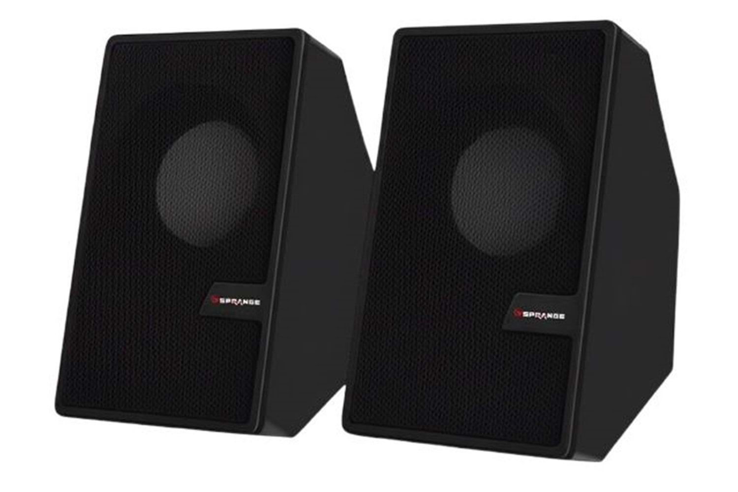 Sprange SR-PN784 2.0 3W*2 USB + 3.5mm USB 5V Hoparlör Siyah