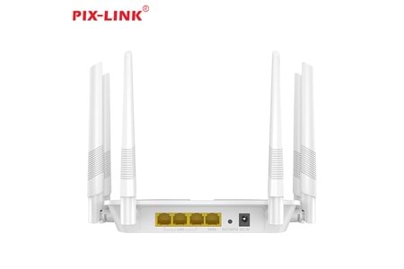 PIX-LINK LV-WR50Q 300 Mbps 2,4GHZ Repeater/AP MODE 6 ANTENLİ Wi-Fi-N Router