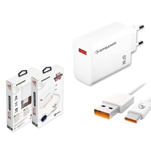 SPRANGE PT-X67 67W Turbo USB Şarj USB-C Data & Şarj Kablo