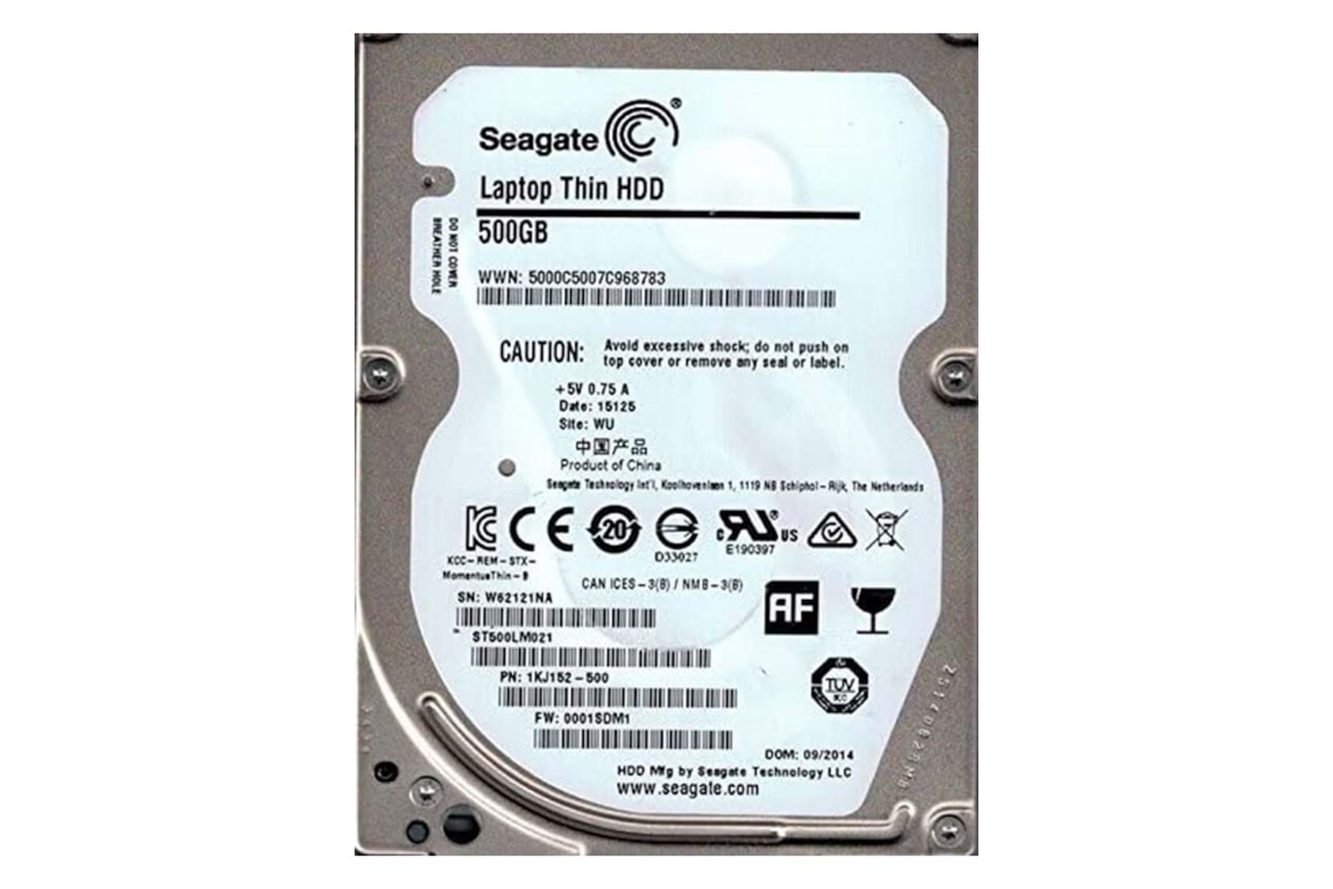 SEAGATE 500GB ST500LM021 SATA 3.0 7200 RPM 2.5