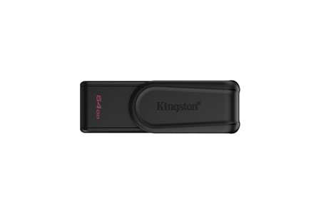 KINGSTON DTXS/64GB PORTABLE USB 3.2 GEN1 DATA TRAVELER EXODİAS FLASH DISK SİYAH