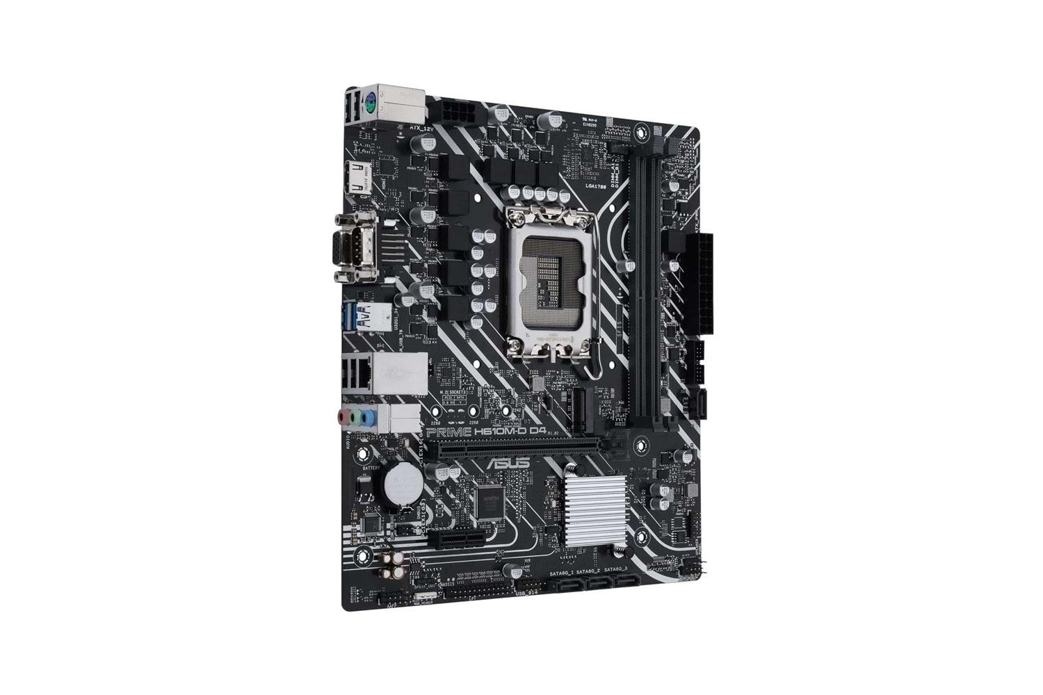 ASUS PRIME H610M-D H610 DDR5 Vga-hdmı GLan mATX HD M2 USB3.2 COM 1700p Anakart