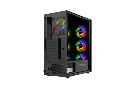 FAZEON 650W 80+ 4X120MM RGB FANLI BEYAZ F11 GAMİNG BİLGİSAYAR KASASI