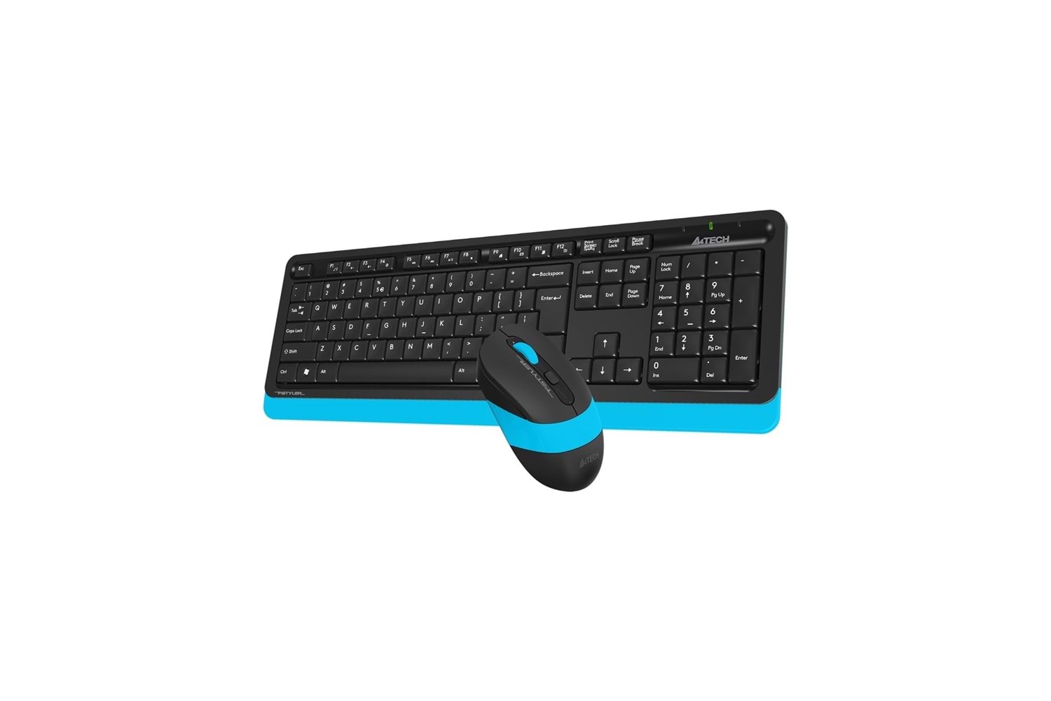 A4 TECH FG1010 Q MAVİ 2.4GHZ KABLOSUZ USB MULTIMEDIA KLAVYE+MOUSE SET