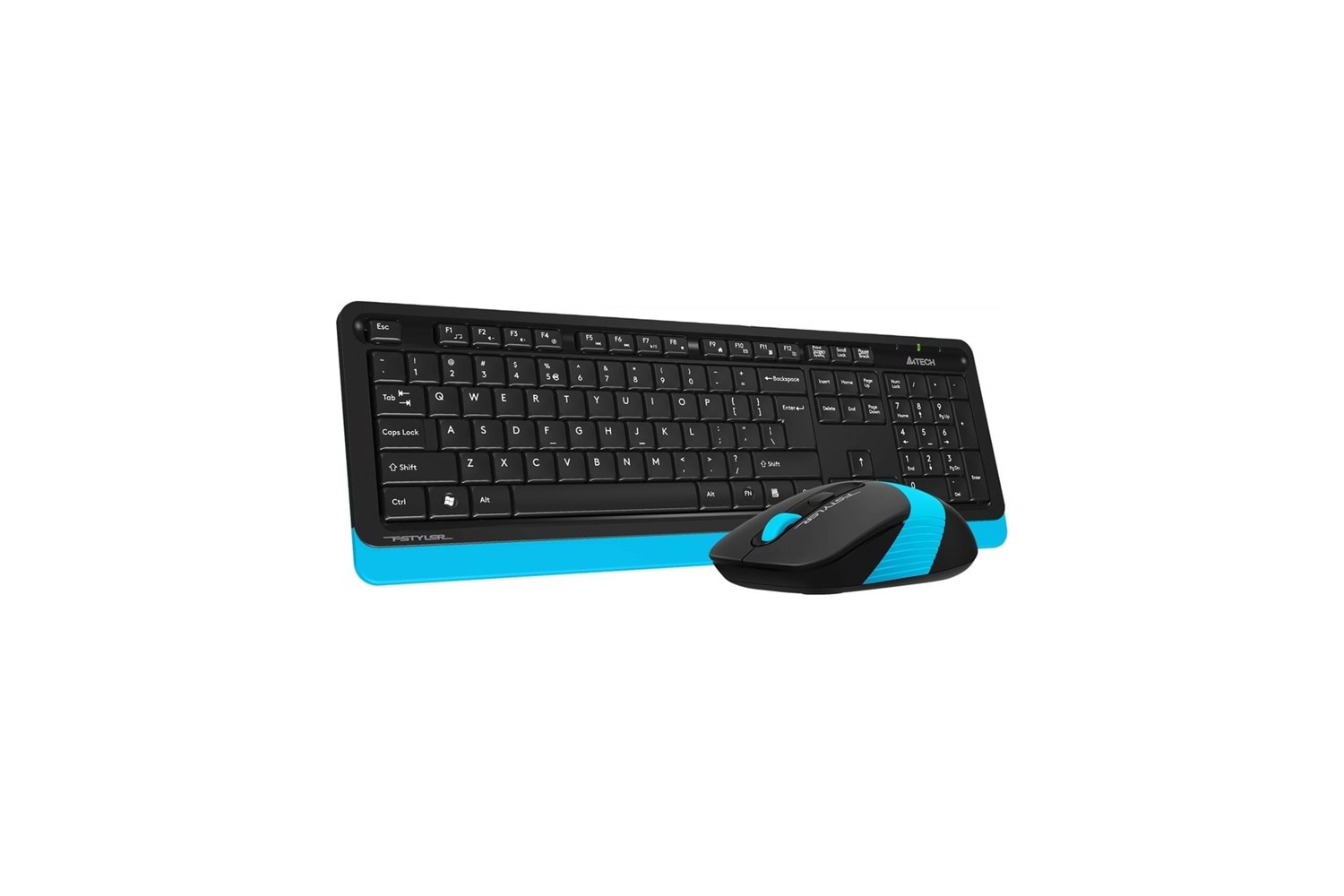 A4 TECH FG1010 Q MAVİ 2.4GHZ KABLOSUZ USB MULTIMEDIA KLAVYE+MOUSE SET