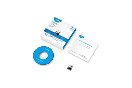 Cudy WU650 5ghz 433MBPS, 2.4ghz 200MBPS