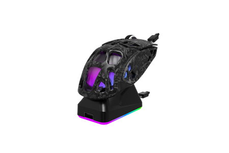 JEDEL GWH-111 ÜÇ MODLU RGB ŞARJ İSTASYONU GAMİNG KABLOSUZ+BLUETOOTH 2.4GHZ OPTİK MOUSE