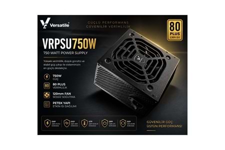 VERSATILE 750W 80+VRPSU750W POWER SUPPLY