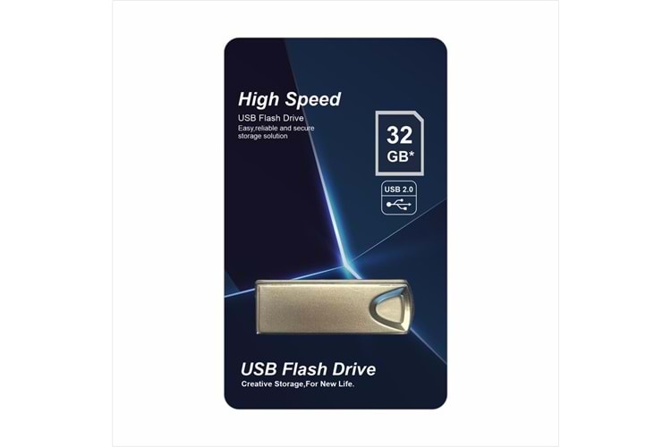 ELBA 32GB METAL 2.0 USB FLASH BELLEK