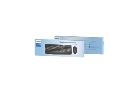 PHİLİPS SPT6337B KABLOSUZ KLAVYE MOUSE SETİ SİYAH