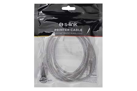 2 METRE S-LİNK SL-U2020 USB 2.0 YAZICI KABLOSU