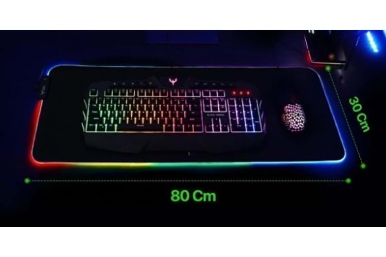 EPOT 80 X 30 5MM ŞARJLI MOUSE PAD ( YEŞİL )