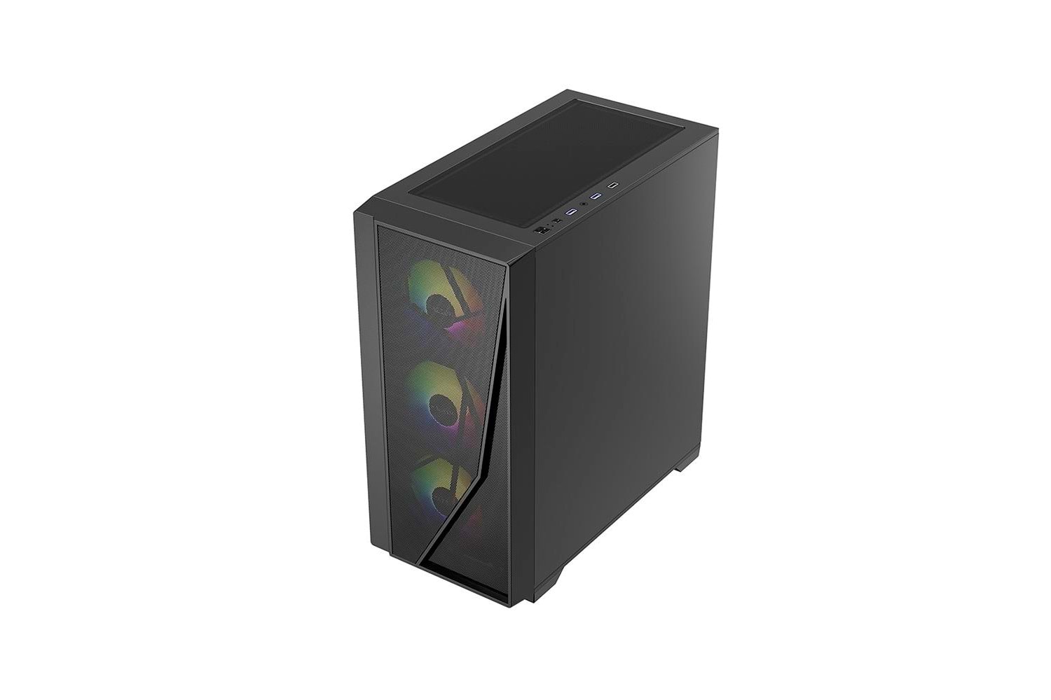 FAZEON 650W 80+ 4X120MM RGB FANLI SİYAH GAMİNG BİLGİSAYAR KASASI-F12