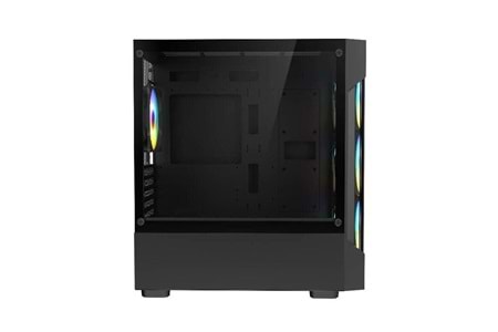 FAZEON 650W 80+ 4X120MM RGB FANLI SİYAH GAMİNG BİLGİSAYAR KASASI-F12