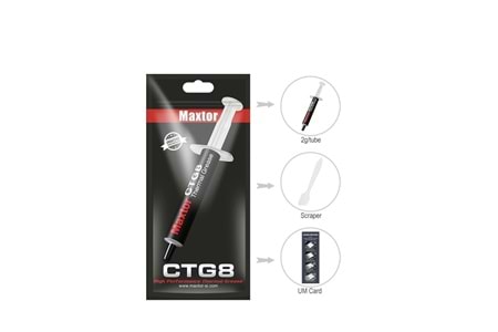 MAXTOR CTG8D TERMAL MACUN 2GR ( 12.8 W/M-K )