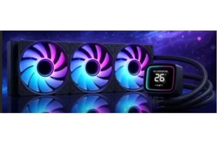 VERSATILE ICE CUBE III 360MM LIQUID COOLING LGA1700/115X/1200/1366/AM5-4-3-2 UYUMLU SIVI SOĞUTMA ( SİYAH )