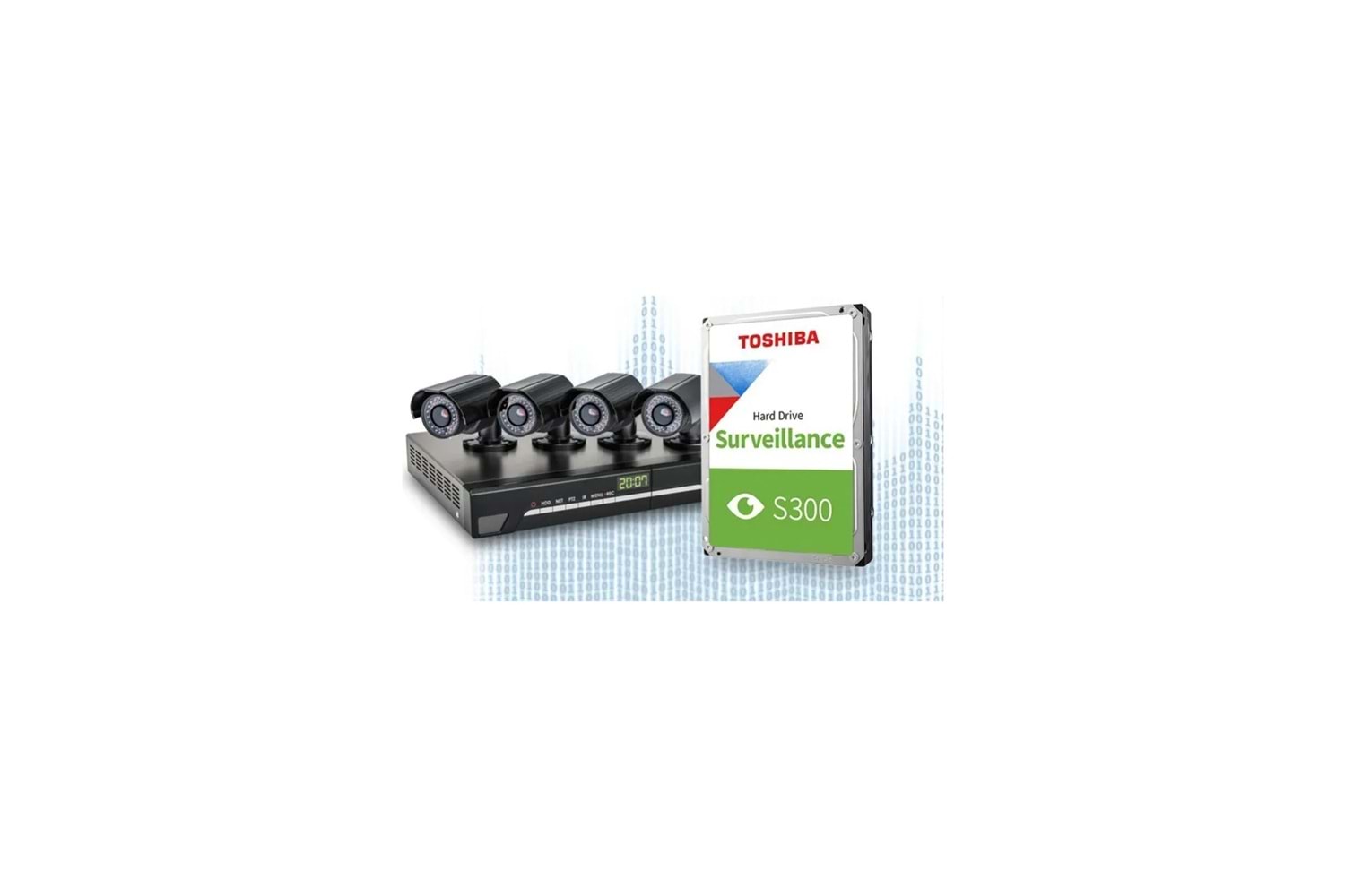 TOSHIBA 6TB 3.5'' S300 SATA 5400RPM 256MB 7/24 GUVENLIK HDWT860UZSVA (3 YIL TÜRKİYE TOSHIBA GARANTİLİ)