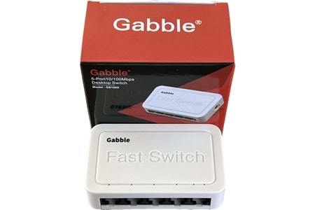 5 Port 10/100 Mbps SWITCH GAB-SWC05