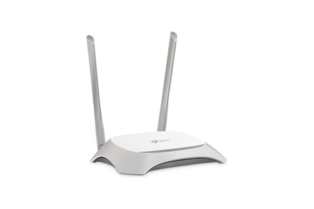 TP-LINK TL-WR840N 4 PORT 10/100MBPS 300MBPS 2 ANTEN KABLOSUZ ROUTER-ACCES POINT