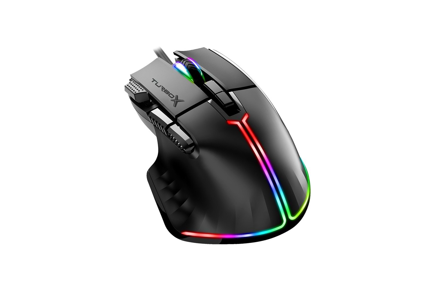 Turbox TR-XM20 20000 DPI Usb Kablolu Siyah RGB Gaming Optik Mouse XM20