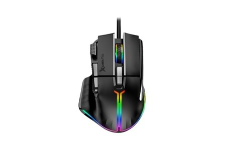 Turbox TR-XM20 20000 DPI Usb Kablolu Siyah RGB Gaming Optik Mouse XM20