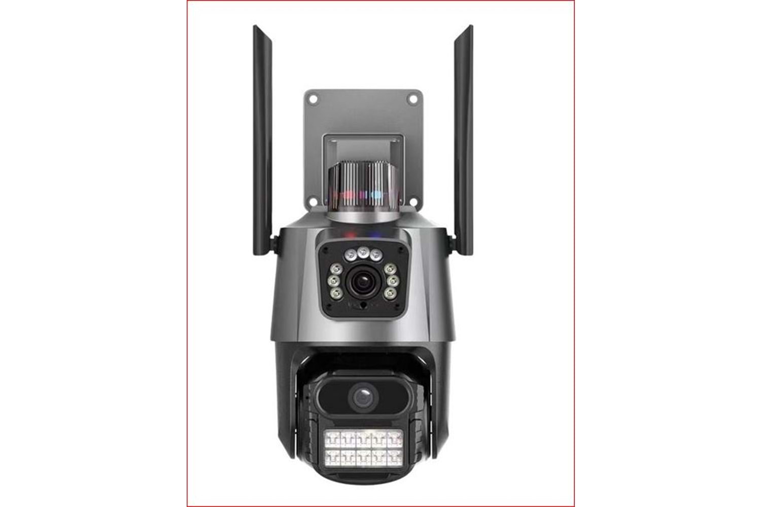 MPIA UME 3.0MP + 3MP ÇİFT LENS , WATERPROOF , HAREKET ALMA - YÜZ TANIMA ,GECE-GÜNDÜZ ÇEKİM SMART WİFİ KAMERA