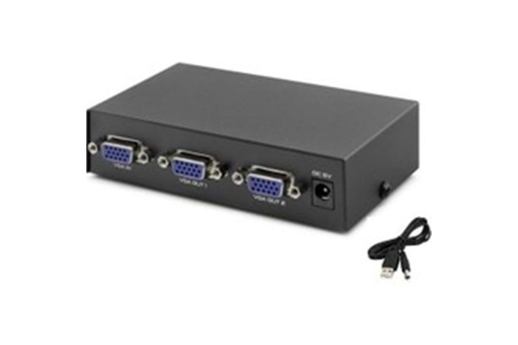 4 PORT VGA ÇOKLAYICI+ADAPT. 200MHZ
